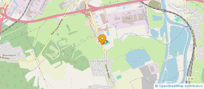 localisation de l'entreprise SCI DE LA BAR  LES AYVELLES