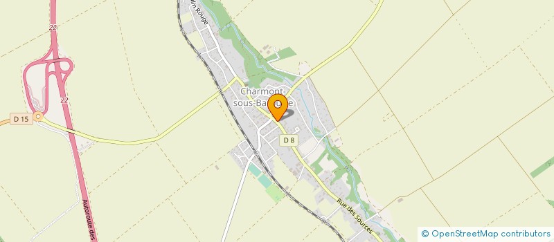 localisation de l'entreprise SCI DE LA BARBUISE  CHARMONT-SOUS-BARBUISE