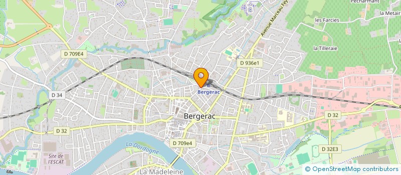 localisation de l'entreprise SCI DE LA BARGIRONNETTE à BERGERAC