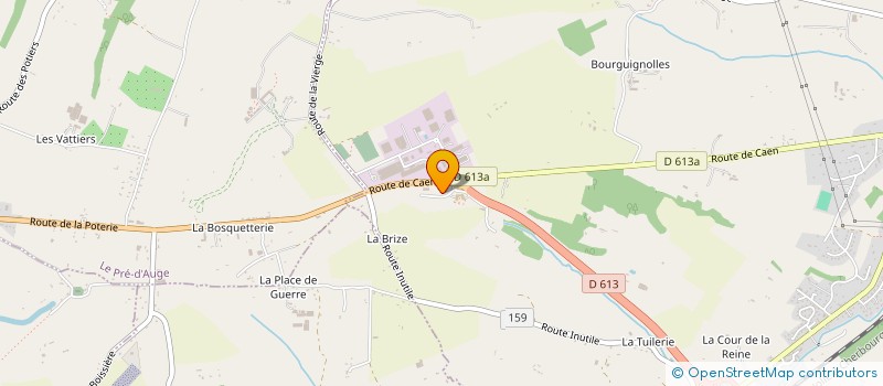 localisation de l'entreprise SCI DE LA BARILLIERE  SAINT-DESIR