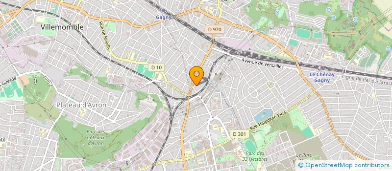 localisation de l'entreprise SCI DE LA BARLIETTE à NEUILLY-SUR-MARNE