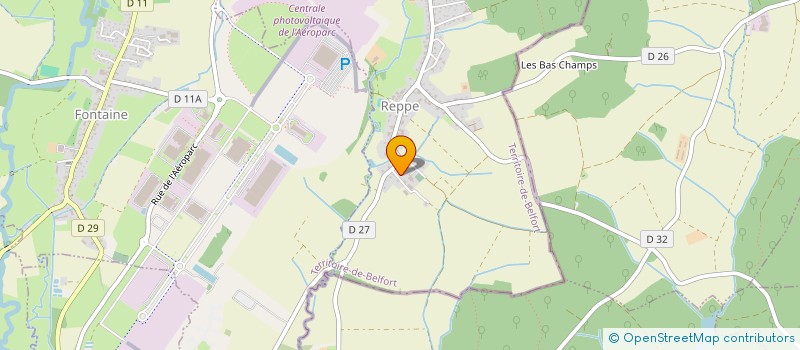localisation de l'entreprise SCI DE LA BAROCHE à PHAFFANS