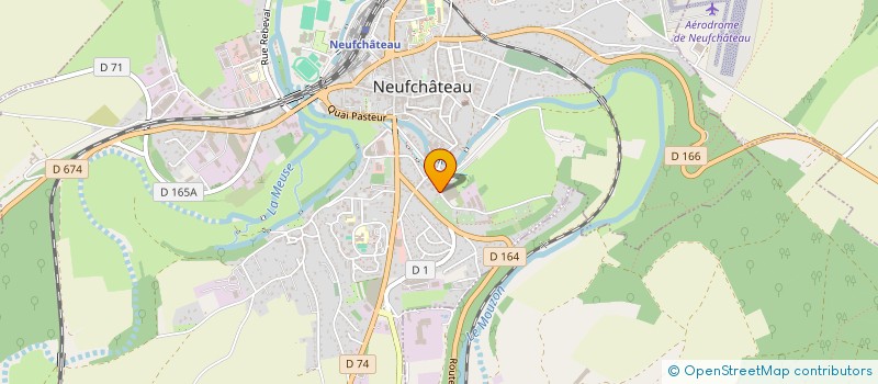 localisation de l'entreprise SCI DE LA BAROTTE  NEUFCHATEAU