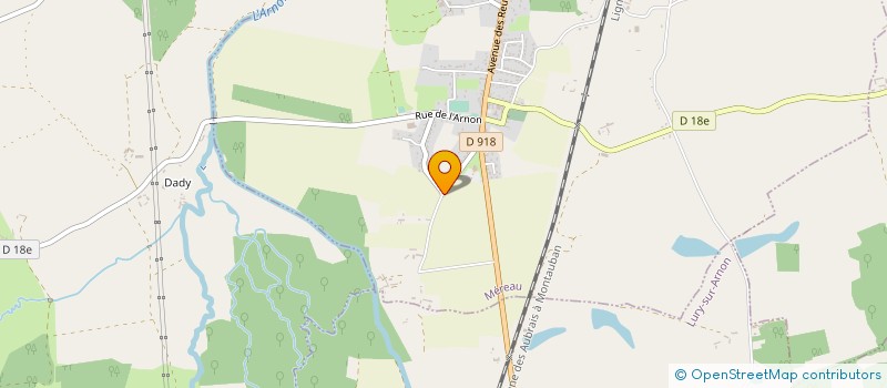 localisation de l'entreprise SCI DE LA BARRE  MEREAU