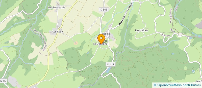 localisation de l'entreprise SCI DE LA BARRE à AURILLAC