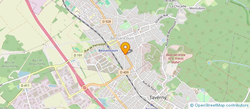 localisation de l'entreprise SCI DE LA BARRE  BESSANCOURT