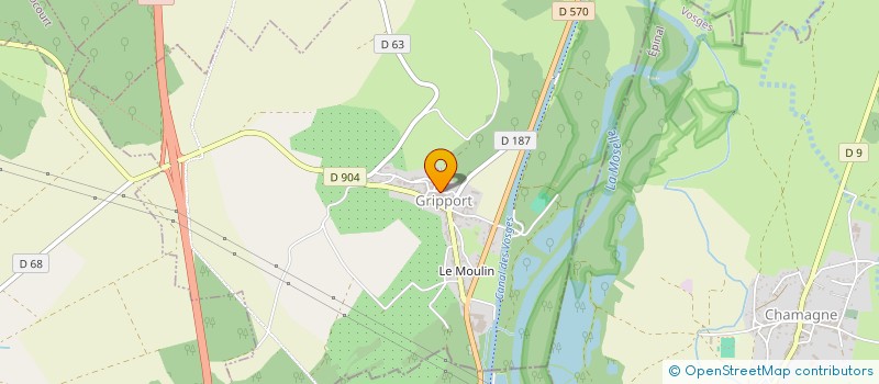 localisation de l'entreprise SCI DE LA BARRE  GRIPPORT