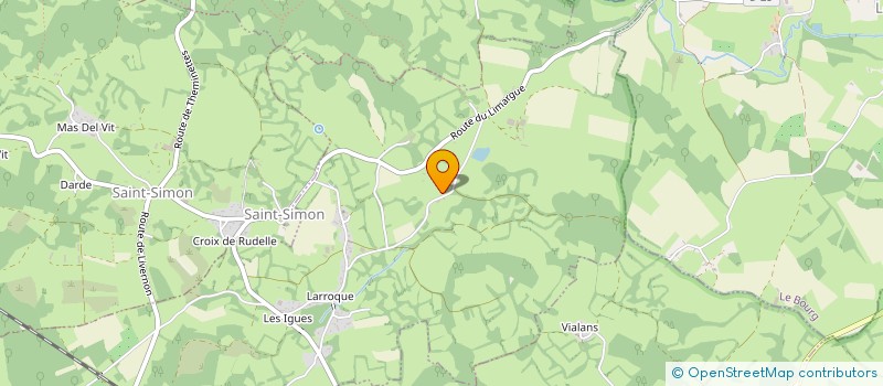 localisation de l'entreprise SCI DE LA BARRIERE  ASSIER