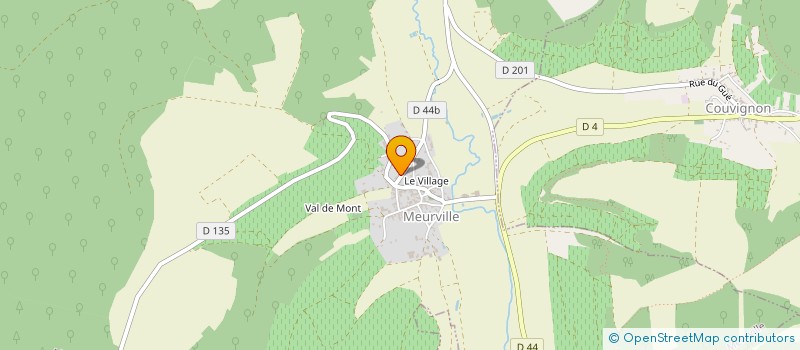 localisation de l'entreprise SCI DE LA BARSE à MEURVILLE