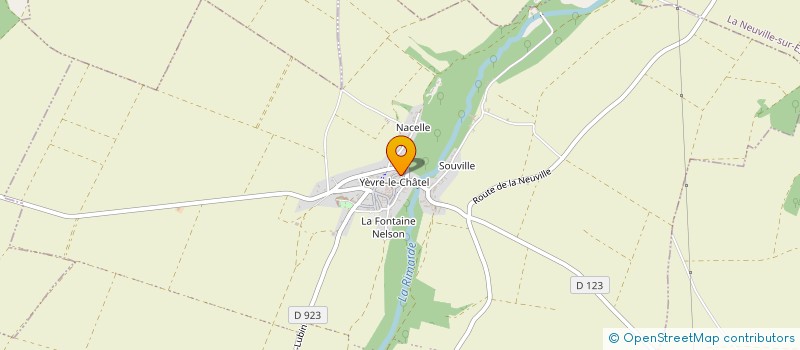 localisation de l'entreprise SCI DE LA BASSE COUR à YEVRE-LA-VILLE