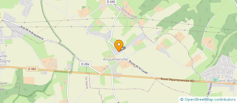 localisation de l'entreprise SCI DE LA BASSE VOIE  ANQUETIERVILLE