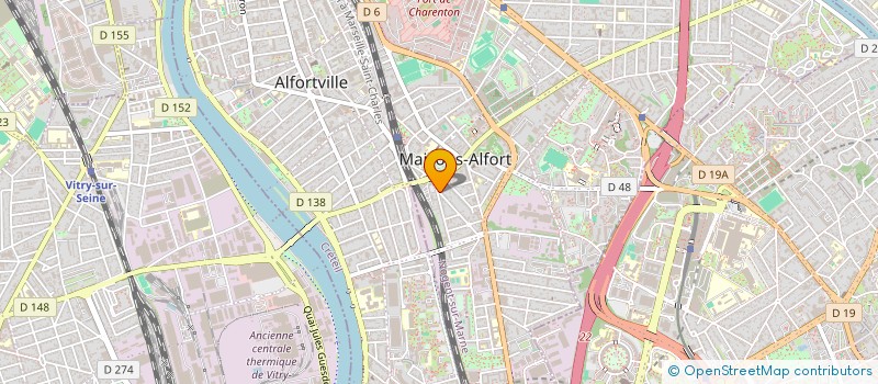 localisation de l'entreprise SCI DE LA BASTILLE à MAISONS-ALFORT