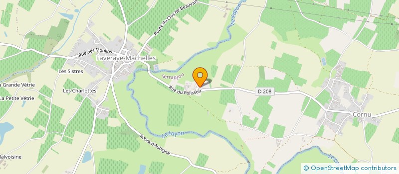 localisation de l'entreprise SCI DE LA BATE  TERRANJOU