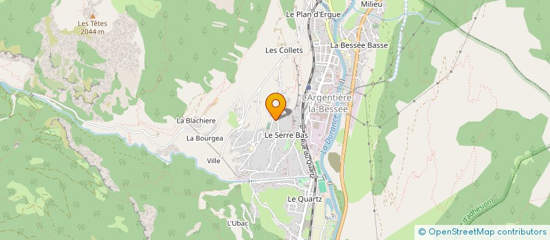 localisation de l'entreprise SCI DE LA BATIE DU GRAND PRE  LES VIGNEAUX