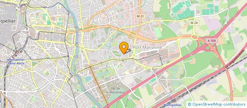 localisation de l'entreprise SCI DE LA BAUME à MONTPELLIER