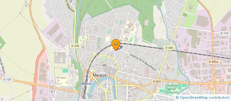 localisation de l'entreprise SCI DE LA BAUVE  CAMBES