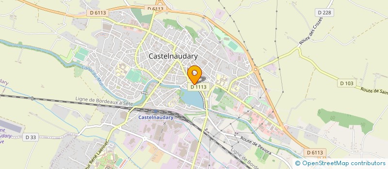 localisation de l'entreprise SCI DE LA BEAUTE  MURET