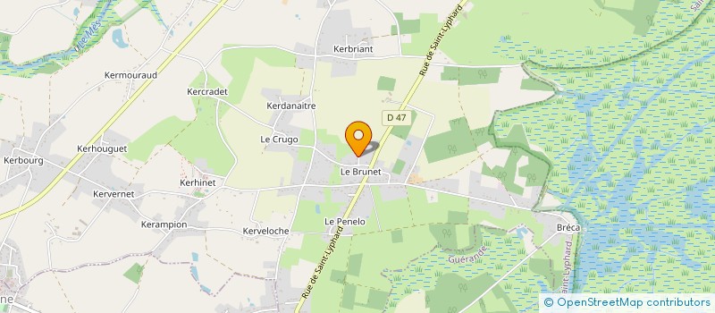 localisation de l'entreprise SCI DE LA BELLANGERAIS  NOYAL-CHATILLON-SUR-SEICHE