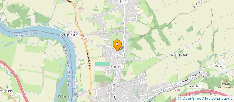 localisation de l'entreprise SCI DE LA BELLE CORDIERE  PARCIEUX