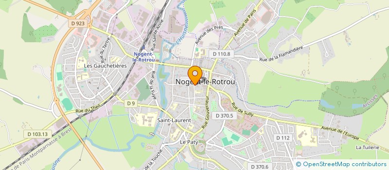 localisation de l'entreprise SCI DE LA BELLE NIVERNAISE à NOGENT-LE-ROTROU