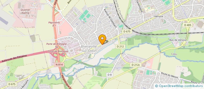 localisation de l'entreprise SCI DE LA BELLE ODONNIERE  BRETTEVILLE-SUR-ODON