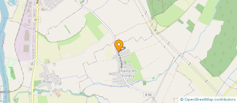 localisation de l'entreprise SCI DE LA BELLECROIX  CHAILLY-LES-ENNERY