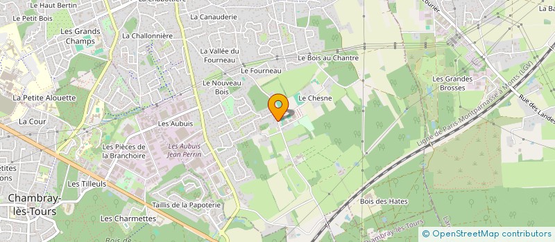 localisation de l'entreprise SCI DE LA BELLERIE  SAINT-AVERTIN