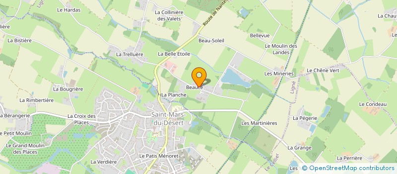 localisation de l'entreprise SCI DE LA BERGE  LIGNE