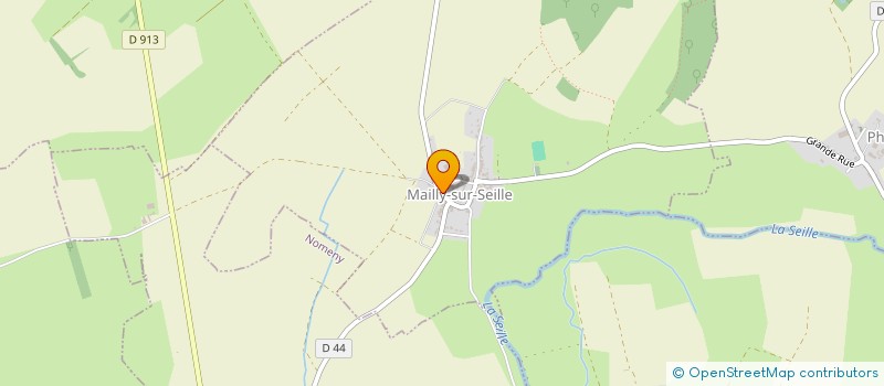 localisation de l'entreprise SCI DE LA BERGERIE  MAILLY-SUR-SEILLE