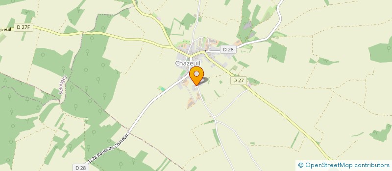 localisation de l'entreprise SCI DE LA BERGERIE à CHAZEUIL