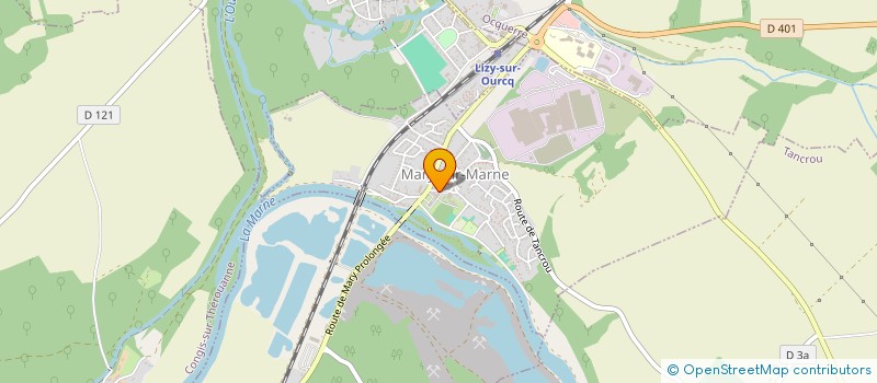 localisation de l'entreprise SCI DE LA BERGERIE DE MARY S/ MARNE  MARY-SUR-MARNE