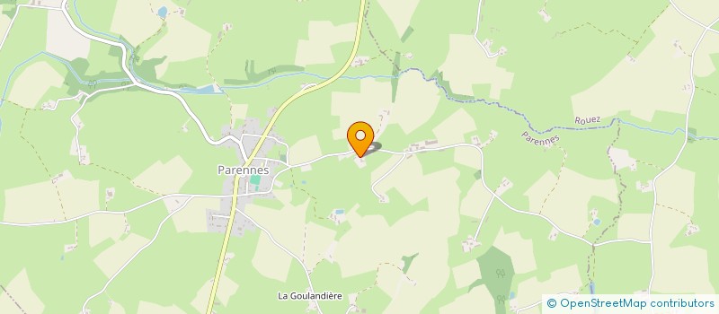 localisation de l'entreprise SCI DE LA BESNERIE  PARENNES