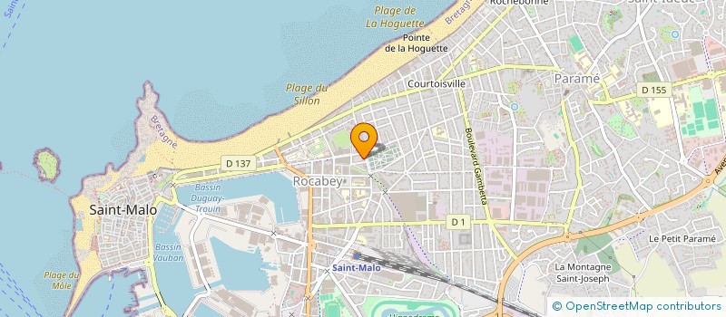 localisation de l'entreprise SCI DE LA BEUCHETIERE  SAINT-MALO