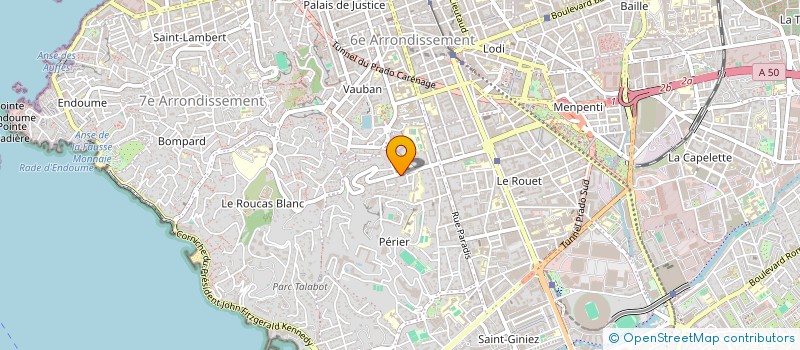 localisation de l'entreprise SCI DE LA BIASSE à MARSEILLE