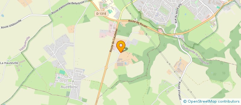 localisation de l'entreprise SCI DE LA BIDEAUDERIE  AUZEBOSC