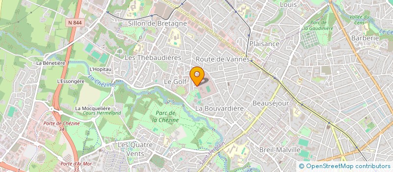 localisation de l'entreprise SCI DE LA BIGOUDENIE  SAINT-HERBLAIN