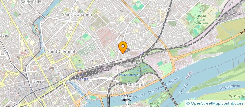 localisation de l'entreprise SCI DE LA BILIAIS à NANTES