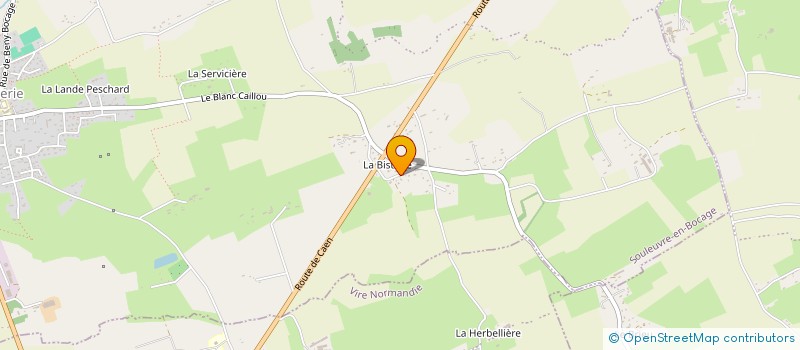 localisation de l'entreprise SCI DE LA BISTIERE à SOULEUVRE EN BOCAGE