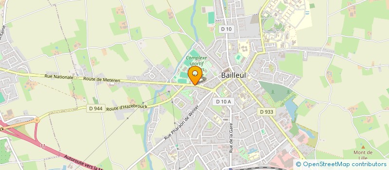 localisation de l'entreprise SCI DE LA BLANCHE à BAILLEUL