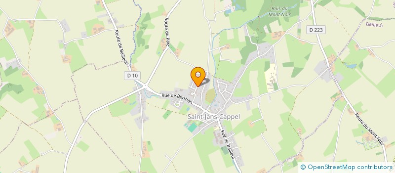 localisation de l'entreprise SCI DE LA BLANCHISSERIE  SAINT-JANS-CAPPEL