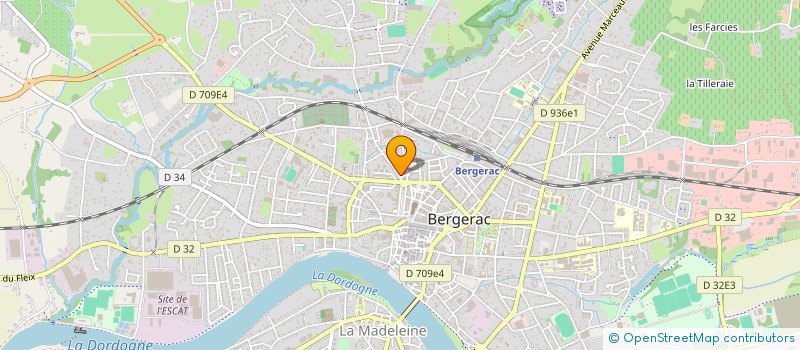 localisation de l'entreprise SCI DE LA BOETIE à BERGERAC