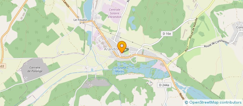 localisation de l'entreprise SCI DE LA BOISSONNETTE  MORESTEL