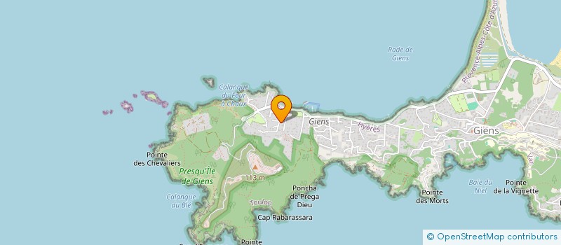 localisation de l'entreprise SCI DE LA BONDE à HYERES