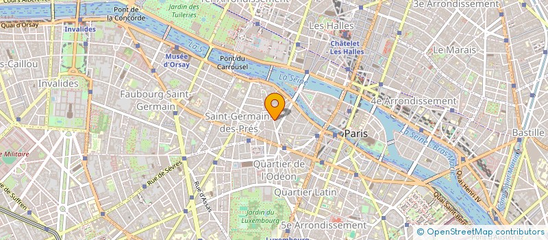 localisation de l'entreprise SCI DE LA BONDE  PARIS