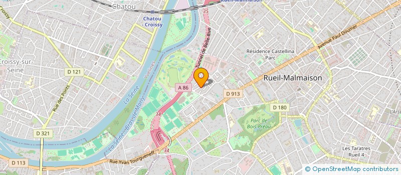 localisation de l'entreprise SCI DE LA BONNE MAISON à RUEIL-MALMAISON