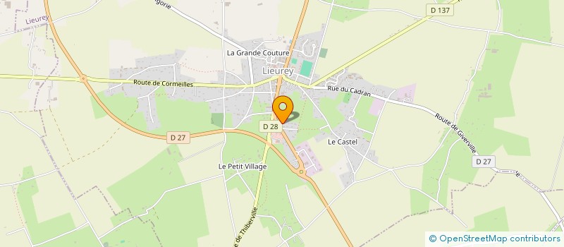 localisation de l'entreprise SCI DE LA BONNE MARE  LIEUREY