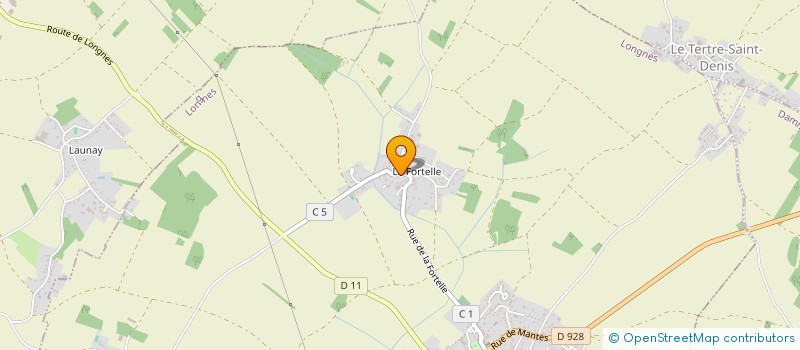 localisation de l'entreprise SCI DE LA BONNE MARRE  LONGNES