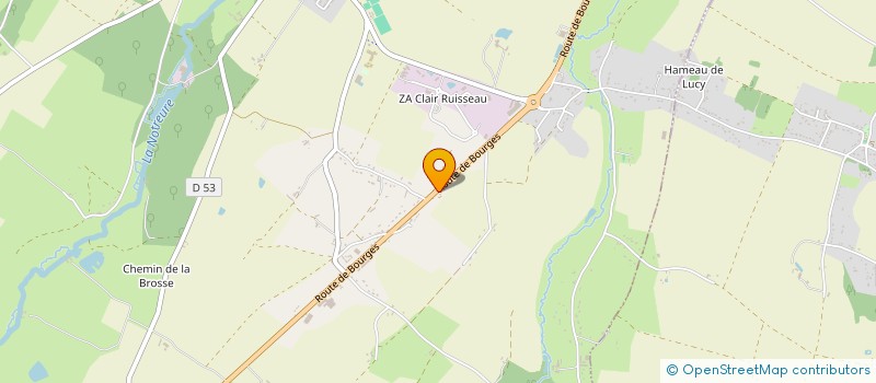 localisation de l'entreprise SCI  DE LA BONNEVILLE  POILLY-LEZ-GIEN