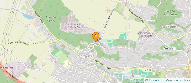 localisation de l'entreprise SCI DE LA BORDE  MARCOUSSIS