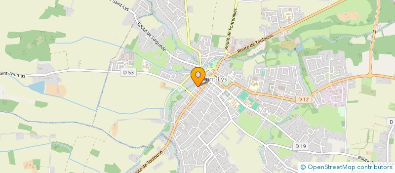 localisation de l'entreprise SCI DE LA BORDETTE  SAINT-LYS